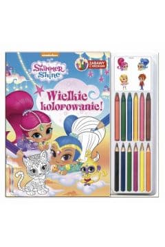 Zdjęcie produktu Shimmer Shine - Zabawy z Kredkami Wielkie kolorowa