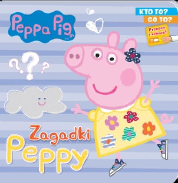 Zdjęcie produktu Świnka Peppa Pig Zagadki Peppy cz1 Kto to? Co to?