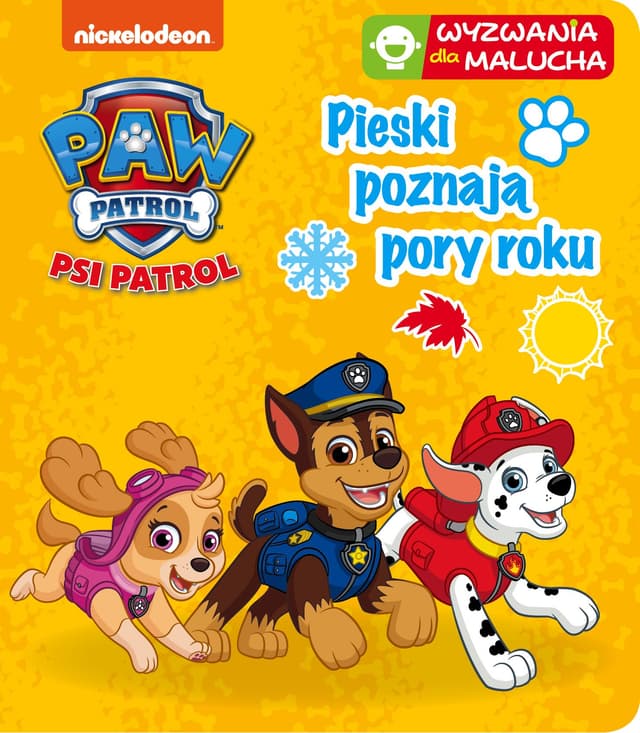 Zdjęcie produktu Psi Patrol. Wyzwania dla malucha. Pieski poznają pory roku