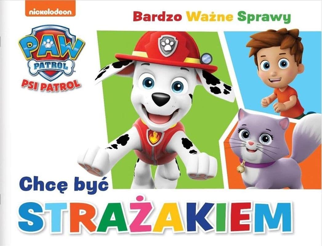 Zdjęcie produktu Psi Patrol Bardzo Ważne Sprawy cz. 8 Chcę być strażakiem