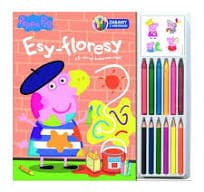 Zdjęcie produktu OUTLET Peppa Pig- Zabawy z Kredkami „Esy- floresy