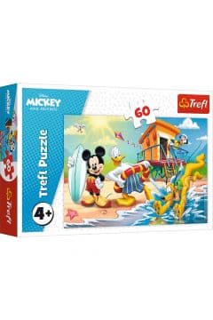 Zdjęcie produktu Puzzle 60 el. Ciekawy dzień Mikiego i przyjaciół trefl