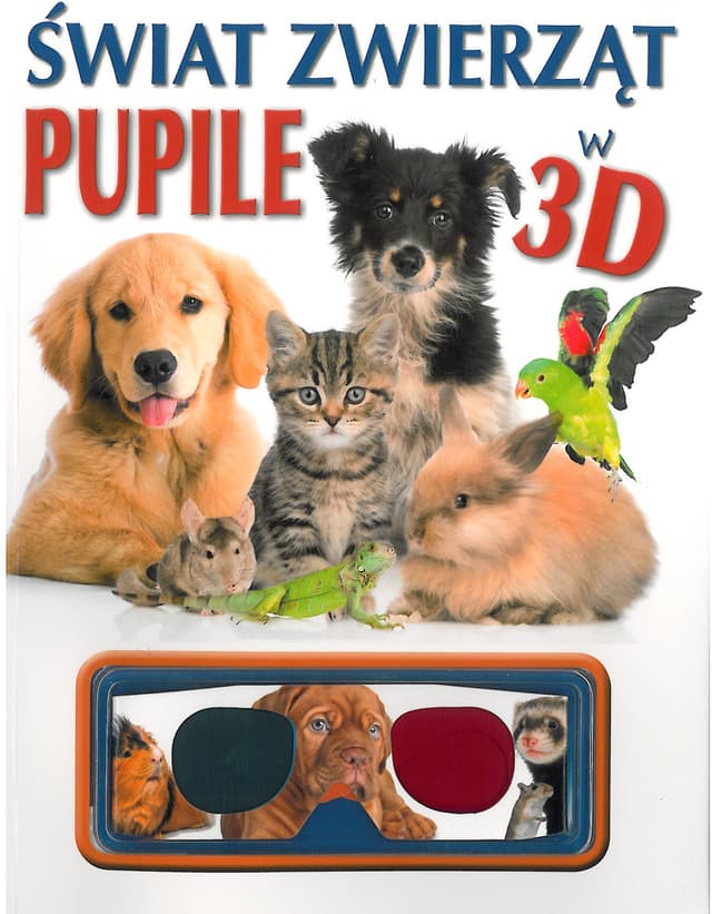 Zdjęcie produktu Świat zwierząt pupile w  3d plus okulary 3d