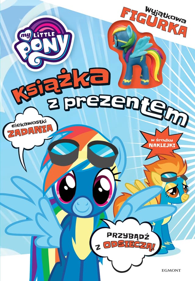 Zdjęcie produktu Outlet My Little Pony. Książka z prezentem. Rainbow Dash