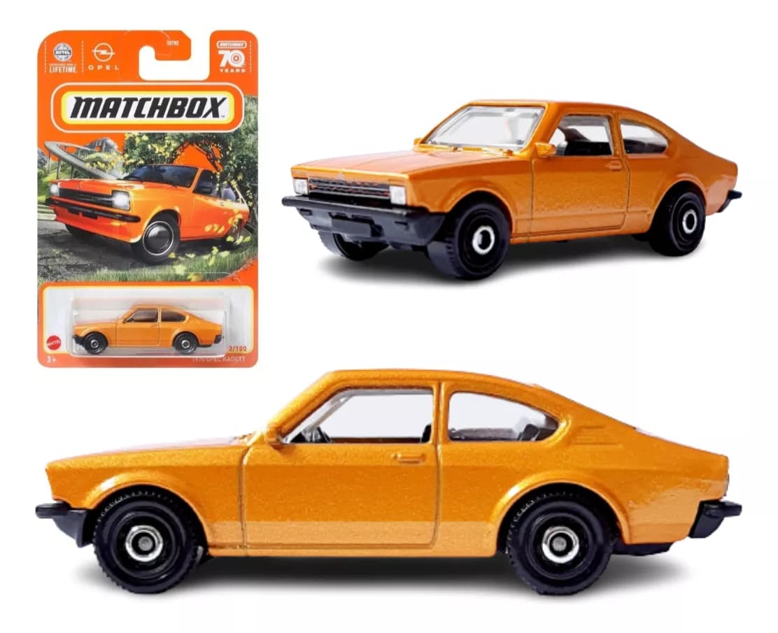 Zdjęcie produktu Matchbox - 2023 Mainline 73/100 1975 Opel Kadett (BBHKW72)