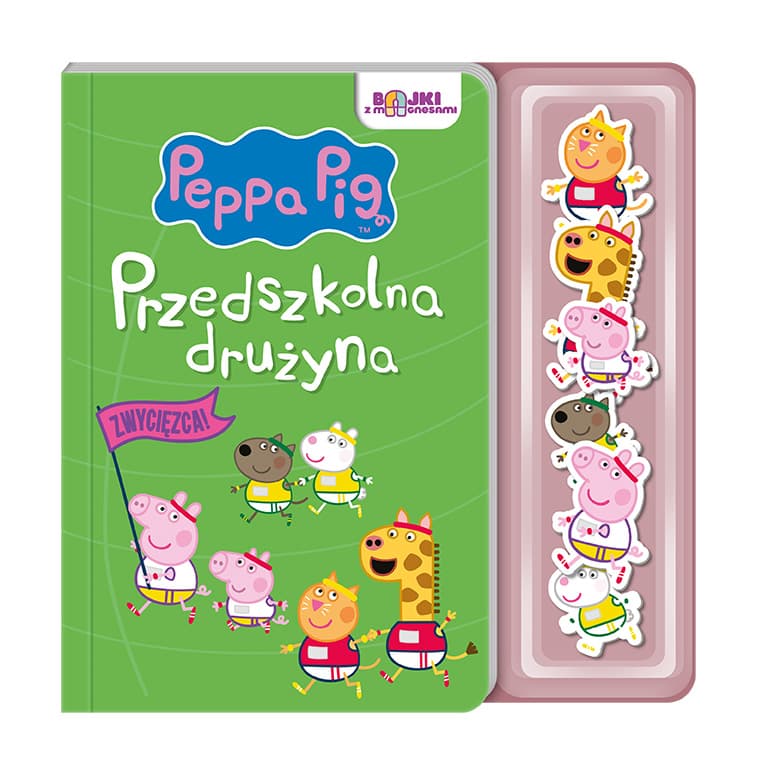 Zdjęcie produktu Przedszkolna drużyna. Bajki z magnesami. Świnka Peppa