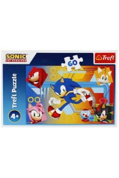 Zdjęcie produktu Puzzle 60 el. Sonic w akcji Trefl