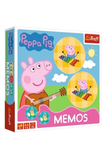 Zdjęcie produktu Gra dla dzieci Świnka Peppa Memos Peppa