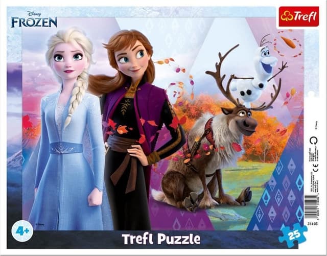 Zdjęcie produktu Puzzle Frozen Trefl 4+ 25el.