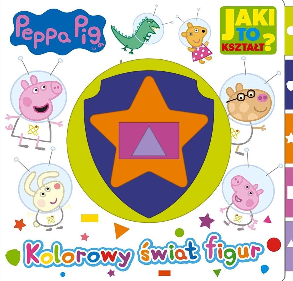 Zdjęcie produktu Peppa Pig Kolorowy świat figur Jaki to kształt