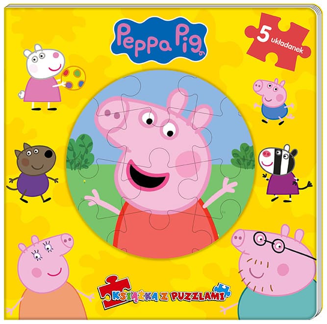 Zdjęcie produktu Książka z puzzlami. Świnka Peppa