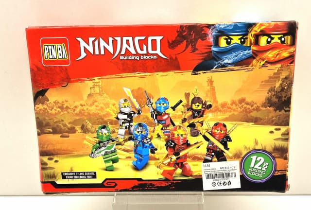 Zdjęcie produktu figurki 17x26 12 elementów ninjago zestaw OUTLET