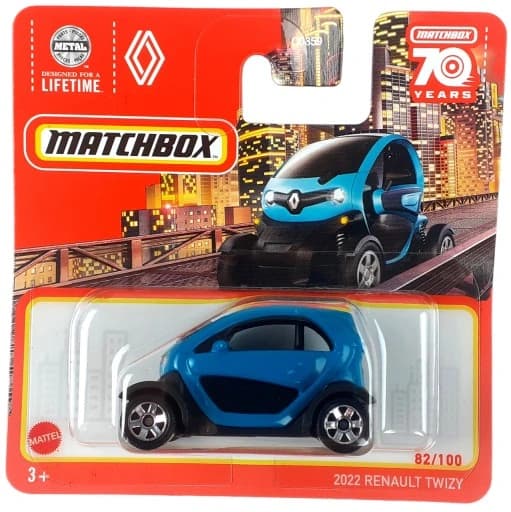 Zdjęcie produktu matchbox model metalowy 2022 renault twizy 82/100