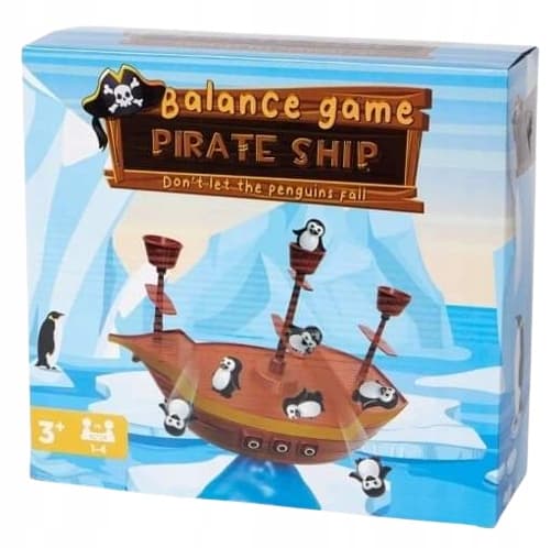 Zdjęcie produktu Gra Balance game STATEK PIRATÓW SPADAJĄCE PINGWINY