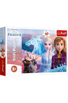 Zdjęcie produktu Puzzle 30 el. Odwaga sióstr. Frozen 2 Trefl