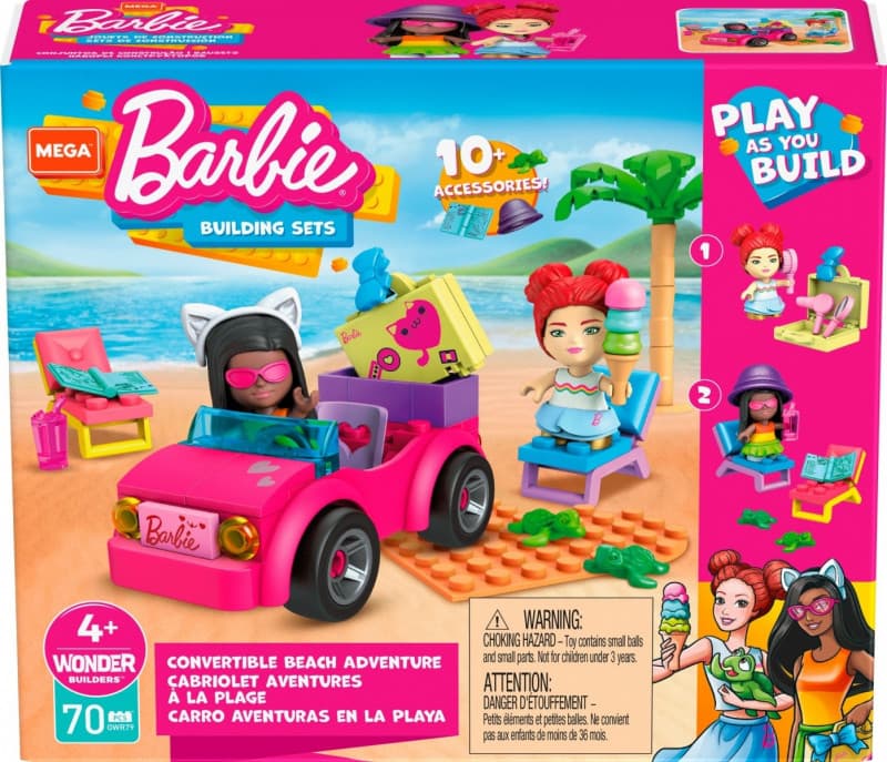 Zdjęcie produktu Klocki Barbie Plażowanie w Malibu