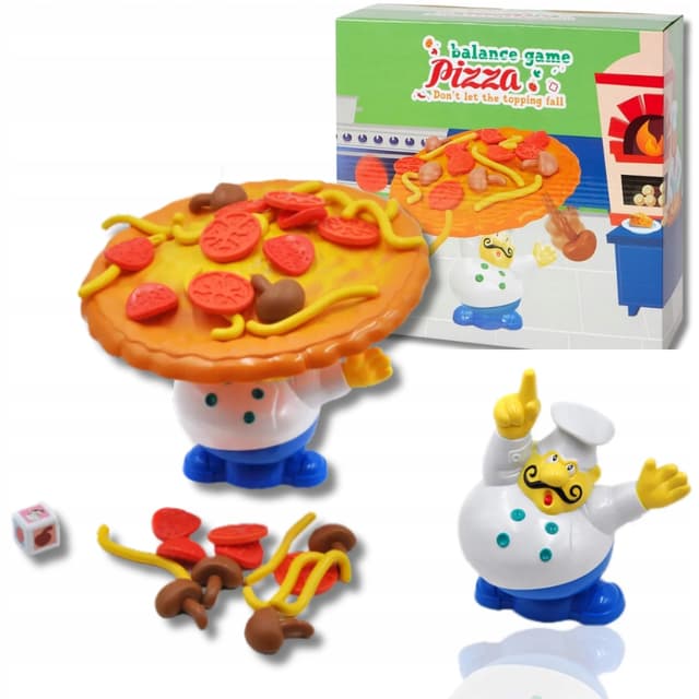 Zdjęcie produktu Pizza balance game gra do balansowannia