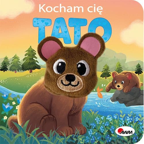 Zdjęcie produktu Kocham cię tato Książeczka z Pacynką