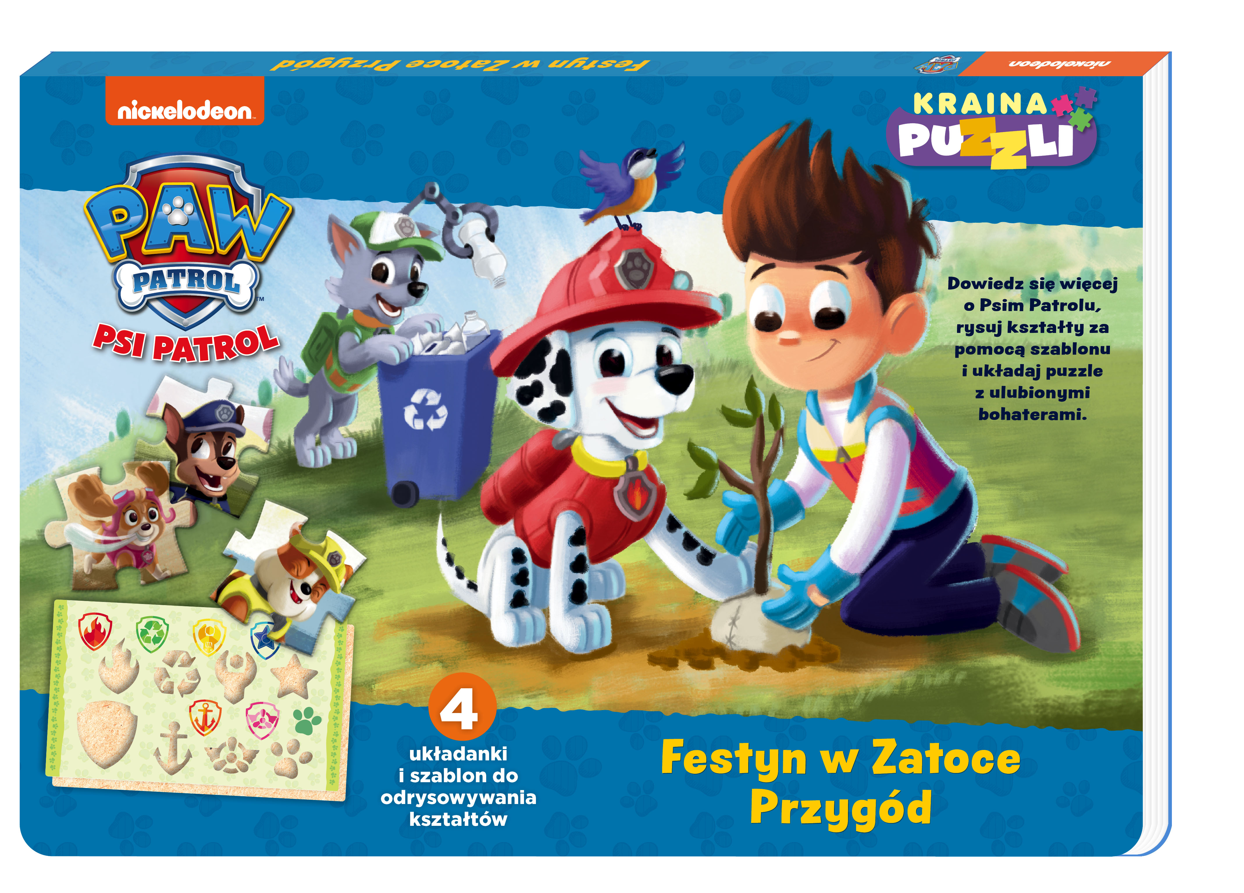 Zdjęcie produktu Psi Patrol. Kraina puzzli. Festyn w Zatoce Przygód