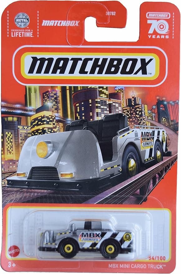 Zdjęcie produktu Matchbox MBX Mini Cargo Truck, srebrny 54/100