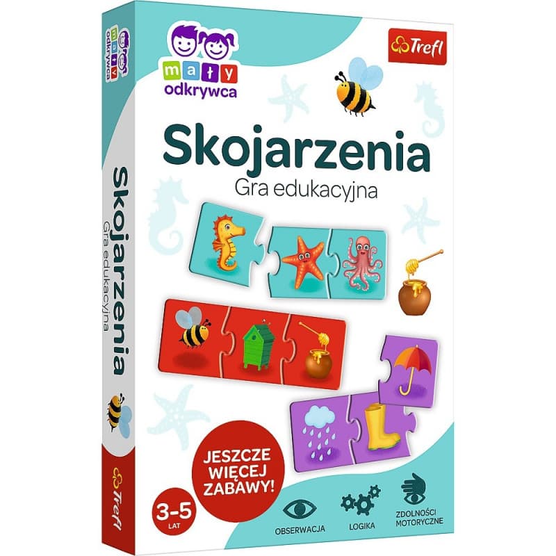 Zdjęcie produktu Skojarzenia  Gra edukacyjna, Trefl