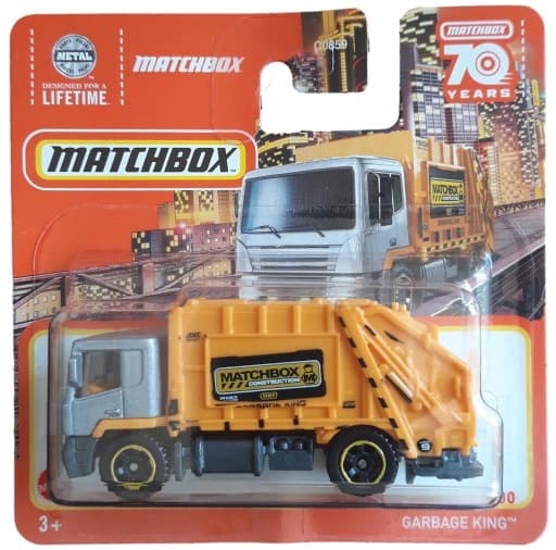 Zdjęcie produktu MATCHBOX GARBAGE KING ŚMIECIARKA MBX METRO HLD09