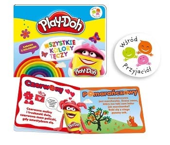 Zdjęcie produktu Outlet Opracowanie Zbiorowe - Play-Doh. Wszystkie kolory tęczy